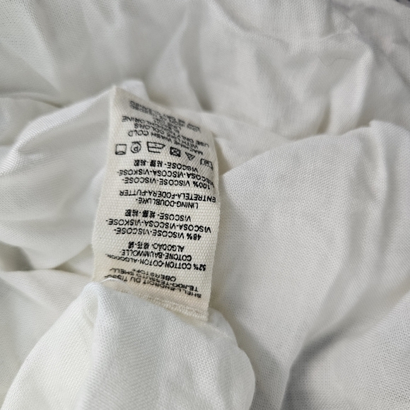 Free People Wild Romance Embroidered Dress in Ivory Size Small - Picture 11 of 12